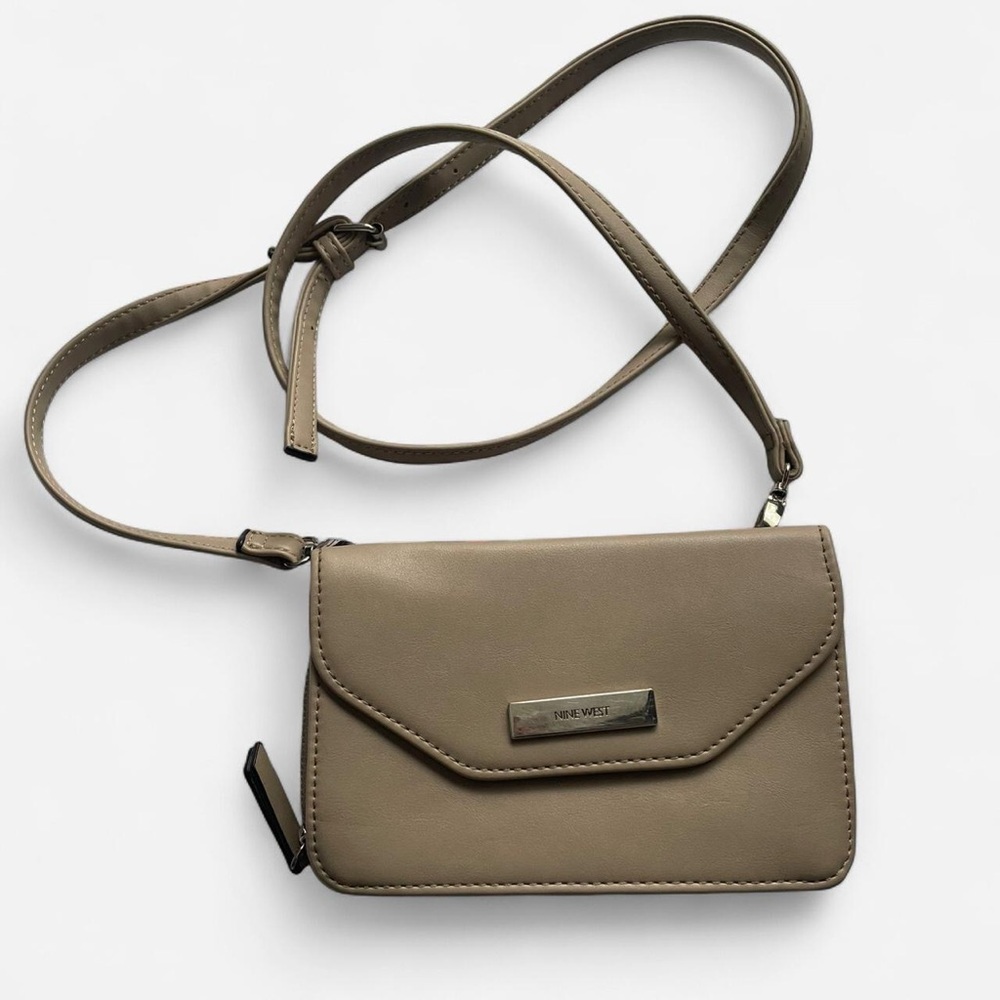 Nine West Beige Crossbody Bag